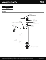 Предварительный просмотр 30 страницы VIGO VG07084 Manual