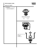 Предварительный просмотр 43 страницы VIGO VG151017 Manual