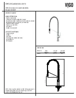Предварительный просмотр 36 страницы VIGO VG151022 Manual