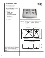 Preview for 7 page of VIGO VGR3620BL Installation Instructions Manual