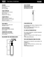 Предварительный просмотр 40 страницы VIGO VGR3620BL Installation Instructions Manual