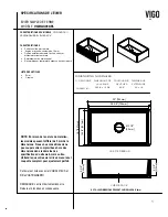 Предварительный просмотр 6 страницы VIGO VGRA3018FL Manual