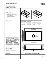 Предварительный просмотр 6 страницы VIGO VGRA3018SL Manual