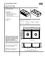 Предварительный просмотр 6 страницы VIGO VGRA3318BL Manual