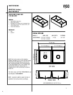 Preview for 1 page of VIGO VGRA3318BLSL Manual