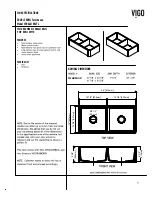 VIGO VGRA3618BLFL Manual preview