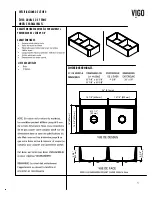 Preview for 6 page of VIGO VGRA3618BLFL Manual