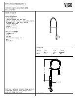 Preview for 38 page of VIGO VGRA3618FL Manual