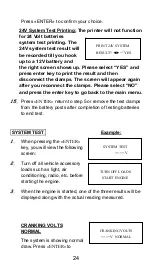 Preview for 24 page of Vigor Equipment V1922 Operating Instructions Manual