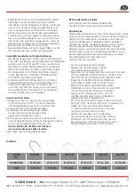 Preview for 3 page of Vigor Equipment V3551N Operating Instructions Manual