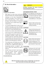 Preview for 4 page of Vigor Equipment V4891 Operating Instructions Manual