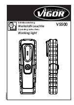 Vigor Equipment V5500 Operating Instructions preview
