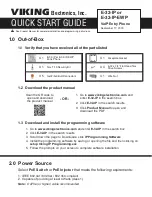 Preview for 1 page of Viking Electronics E-32-IP Quick Start Manual