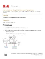 Предварительный просмотр 1 страницы Viking Electronics PA-2A How To Configure