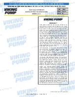 Preview for 8 page of Viking pump 3-551-050-276 Technical & Service Manual