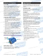 Preview for 3 page of Viking pump 4197 Series Technical & Service Manual