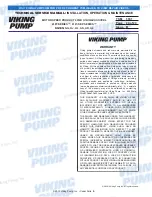 Preview for 20 page of Viking pump 4197 Series Technical & Service Manual