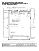Предварительный просмотр 11 страницы Viking Range 30" Designer DDFB304 Installation Instructions Manual