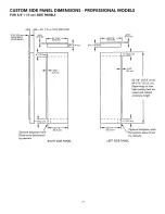 Preview for 24 page of Viking Range 30" Designer DDFB304 Installation Instructions Manual