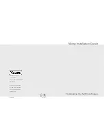 Viking Range 30" W. Models Installation Manual предпросмотр