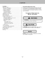 Предварительный просмотр 2 страницы Viking Range 5 Series VGC Use & Care / Installation Manual