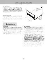 Предварительный просмотр 4 страницы Viking Range 5 Series VGC Use & Care / Installation Manual