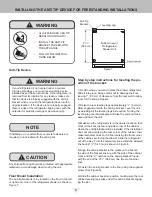 Предварительный просмотр 6 страницы Viking Range 5 Series VGC Use & Care / Installation Manual