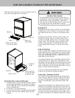 Предварительный просмотр 12 страницы Viking Range 5 Series VGC Use & Care / Installation Manual