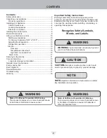 Preview for 2 page of Viking Range 5 Series VGC Use & Care Manual