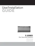 Предварительный просмотр 1 страницы Viking Range 5 Series Use & Installation Manual