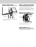 Предварительный просмотр 9 страницы Viking Range 5 Series Use & Installation Manual