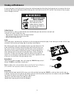 Предварительный просмотр 19 страницы Viking Range CTVDR3602G Use & Care Manual