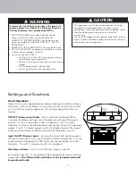 Preview for 4 page of Viking Range CTVWH360 Use & Care Manual