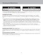 Предварительный просмотр 5 страницы Viking Range CTVWH360 Use & Care Manual
