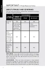 Предварительный просмотр 22 страницы Viking Range CVCSO210 Use & Care Manual