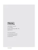 Предварительный просмотр 84 страницы Viking Range CVCSO210SS Use & Care Manual