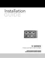 Viking Range CVGC530 Installation Manual предпросмотр