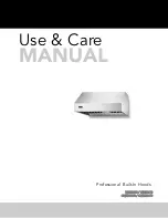 Viking Range CVWH3010 Use & Care Manual предпросмотр