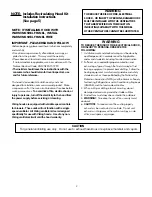 Предварительный просмотр 2 страницы Viking Range DCH3042 Installation Manual