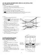 Предварительный просмотр 27 страницы Viking Range DDSB423 Installation Instructions Manual