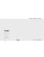 Viking Range DGCU105 Installation Manual предпросмотр