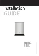 Preview for 1 page of Viking Range FDWU324 Installation Manual