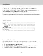Preview for 2 page of Viking Range Incogneeto Use And Care & Installation Manual