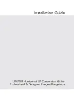 Viking Range LPKPDR Installation Manual предпросмотр