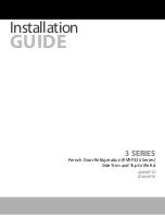 Preview for 1 page of Viking Range RVRF336 Series Installation Manual