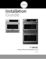 Viking Range TurboChef 7 Series Installation Manual preview