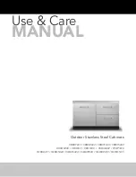 Preview for 1 page of Viking Range VBBO1601 Use & Care Manual