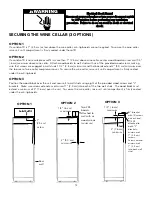 Preview for 14 page of Viking Range vcwb300 Installation Instructions Manual