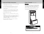Preview for 4 page of Viking Range VCWB301LSS Use & Care Manual