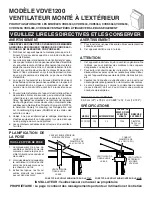 Предварительный просмотр 5 страницы Viking Range VDVE1200 Instructions Manual